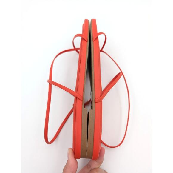 Steve Madden Lynley Women's Slingback Sandals Square Toe Orange Size US8.5M - Picture 10 of 12